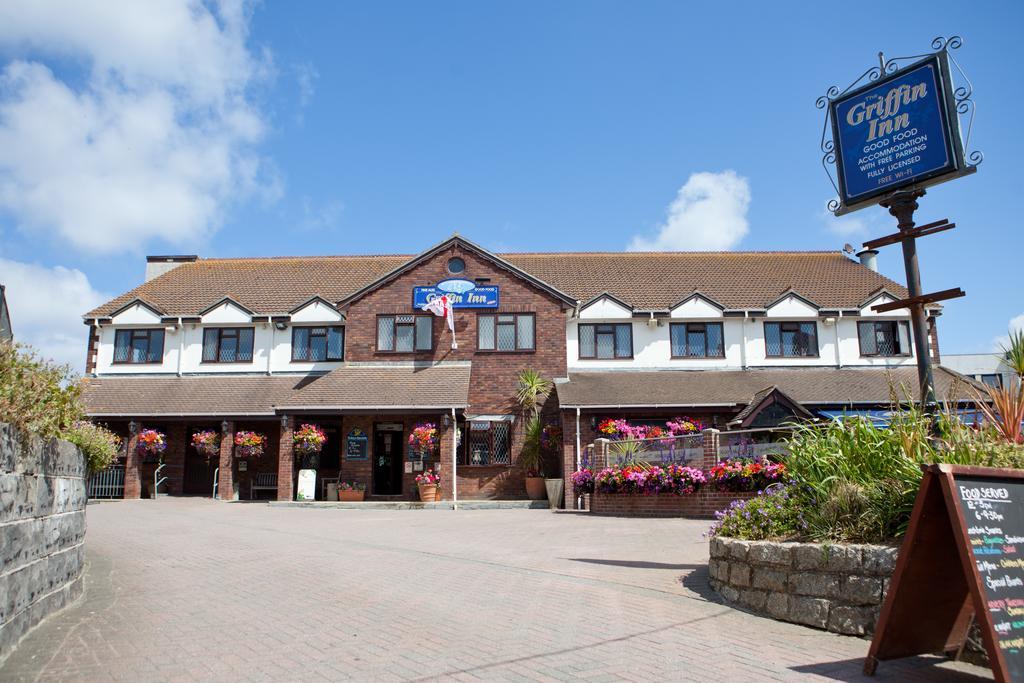 Griffin Inn New Quay Exterior foto